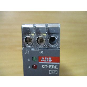 ABB CT-ERE On Delay Time Relay 1SVR550910R0400 Missing Screw - Used