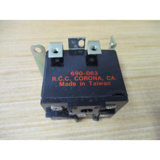 RCC Corona 690-063 Relay - Used