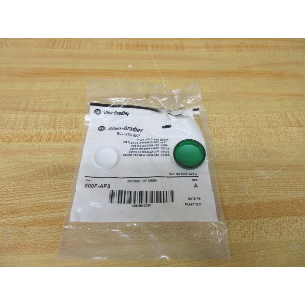 Allen Bradley 800F-AP3 Pilot Light Lens 800FAP3