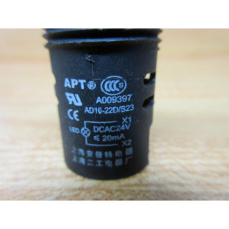 Saim AD16-22DS23 Pilot Light WO Lens - Used