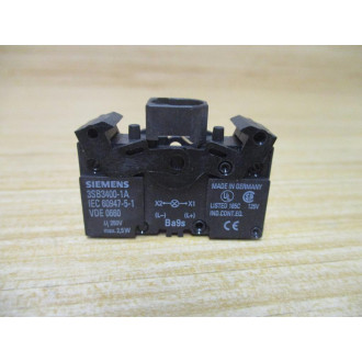Siemens 3SB3 204-6BA20 Red 3SB32046BA30 W3SB3400-1A & Base - New No Box