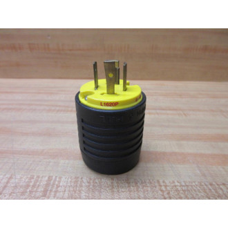 Pass And Seymour L1620-P Turn Lock Plug Yellow - New No Box