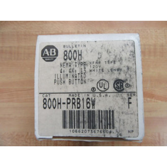 Allen Bradley 800H-PRB16 Button White 800H-PRB16W