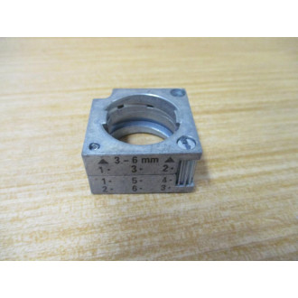 Siemens 3SB3 501-6BA20 Red 3SB35016BA20 W Base - New No Box