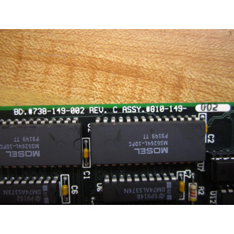 Novell 810-149-002 PC Board  810149002 Rev.C - Used