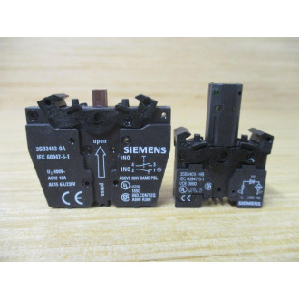Siemens 3SB3 655-0AA21-0CC0 Red 3SB36550AA210CC0 Complete - New No Box