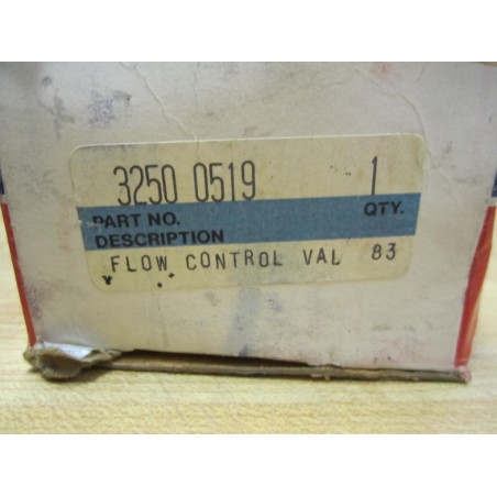 Schrader Bellows 3250 0519 Parker Control Valve