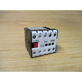 AEG SH04-31Z-110120V Contactor Relay SH04-31Z - Used