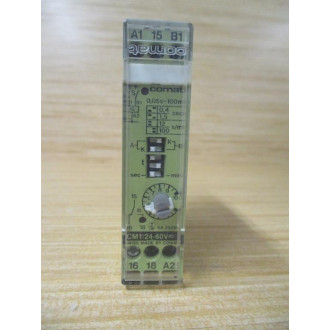 Comat CM124-60V Time Relay CM12460V 0.05s - 100m - Used