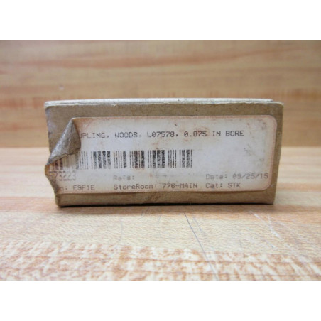 TB Wood's L075 78 Jaw Coupling L07578