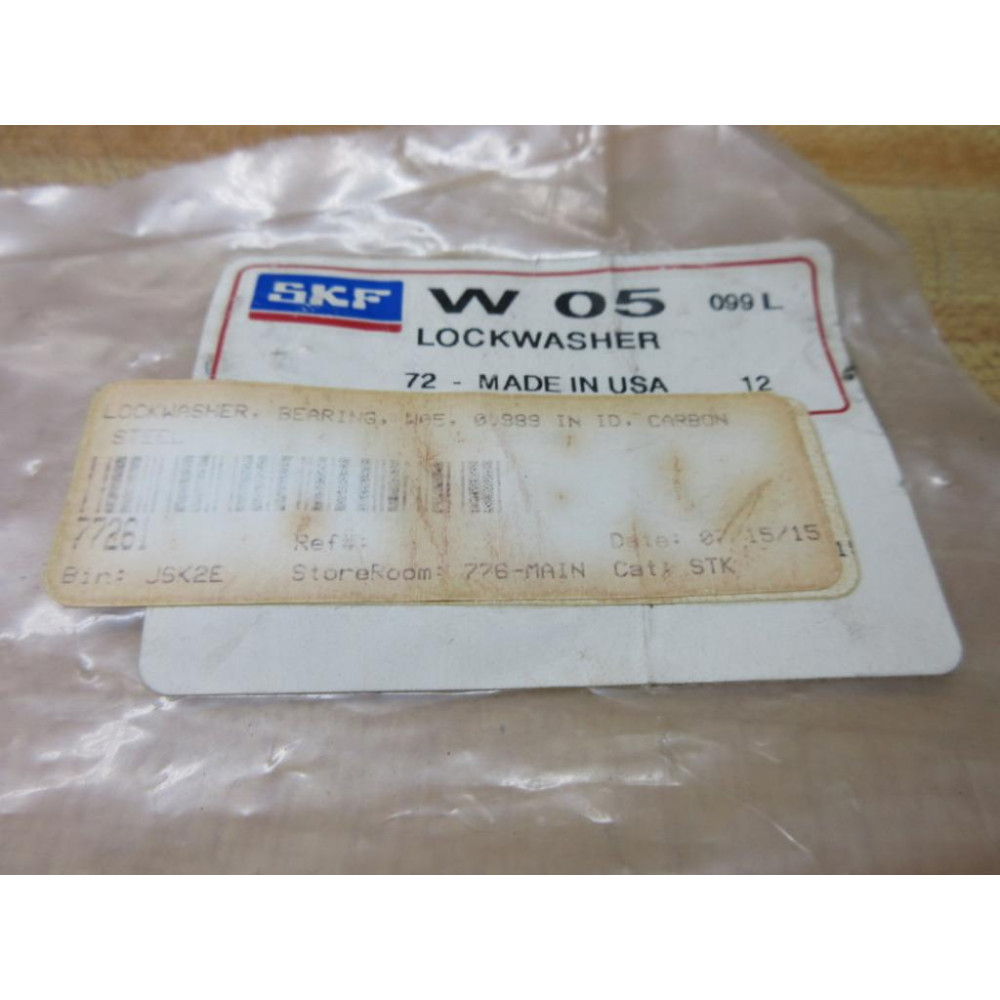 SKF W-05 Lockwasher W05 (Pack of 3)