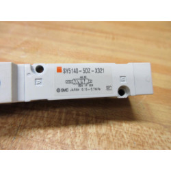 SMC SY5140-5DZ-X321 Valve SY51405DZX321 - New No Box