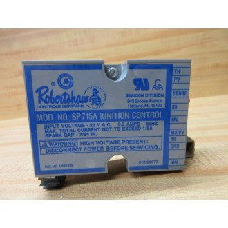 Robertshaw SP715A Ignition Control - Used