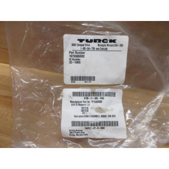Turck 167K065G02 Cable Assembly 6150-11-000-4862