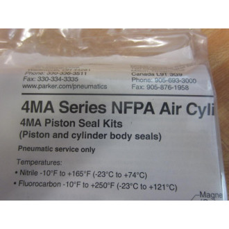 Parker PK4004MA01 Repair Kit 4"