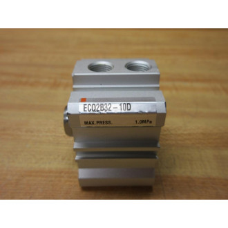 SMC ECQ2B32-10D Compact Cylinder ECQ2B3210D - New No Box