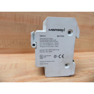 Ferraz Shawmut Mersen USCC3 Fuse Holder 30A 3P (Pack of 2) - Used