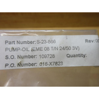 Gotec 108772 E.Clark Miniature Piston Pump EME 08 TN