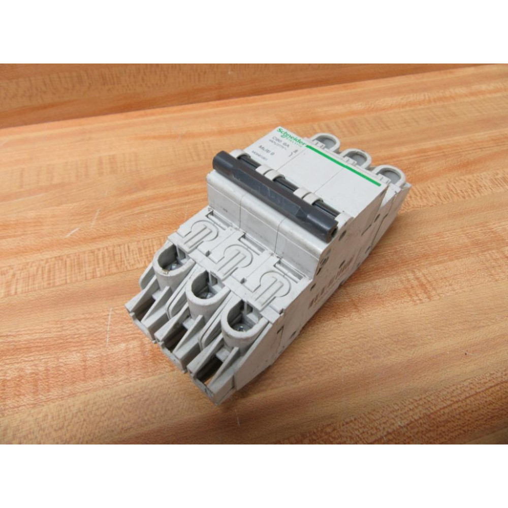 Schneider MGN61361 Merlin Gerin Breaker 6A 3 Pole Square D - Used