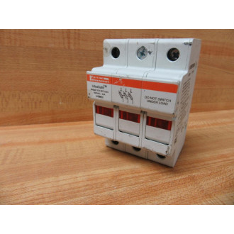 Ferraz  ShawmutMersen USM31 Midget Fuse Holder 3 Pole (Pack of 2) - Used