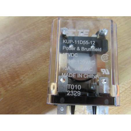 Potter & Brumfield KUP-11D55-12 VDC Relay KUP-11D55-12-12V DC