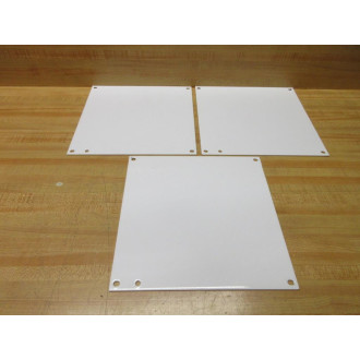 Hubbell P1010 Back Panel (Pack of 3) - New No Box