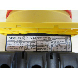 Moeller P3-63 Contactor P363 P3-63VSVBN - Refurbished Moeller P3-63 Contactor P363 P3-63VSVBN - Refurbished
