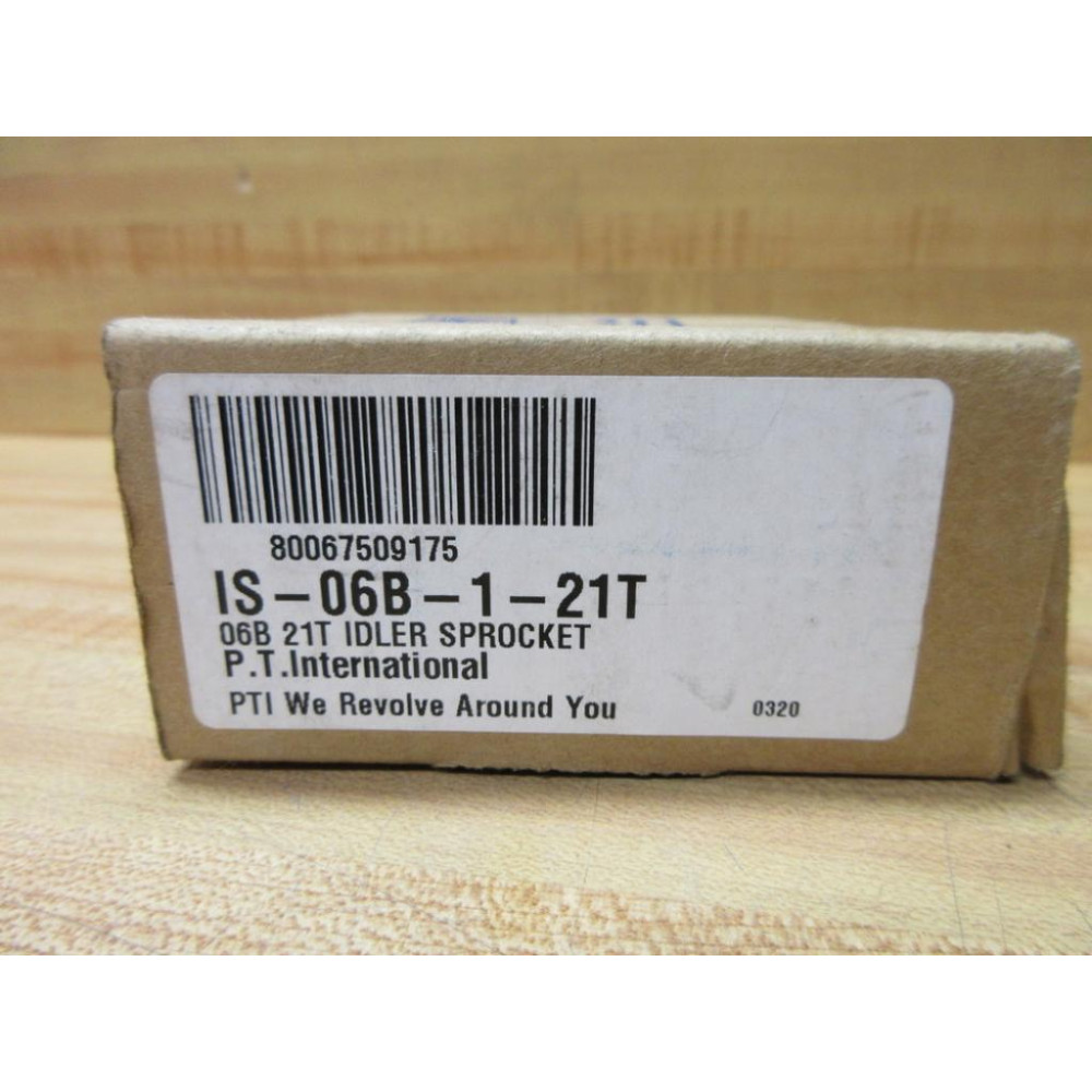 PT International IS-06B-1-21T Idler Sprocket 38 Z21 96
