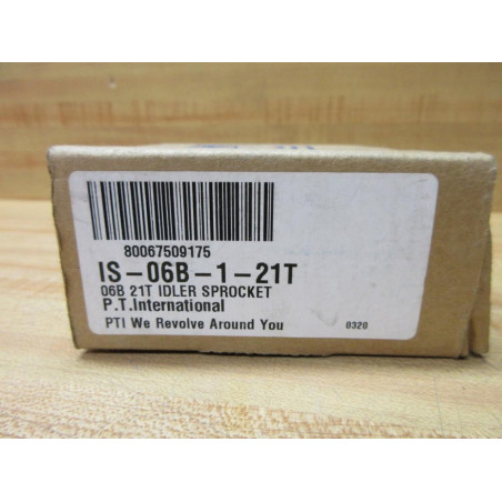 PT International IS-06B-1-21T Idler Sprocket 38 Z21 96