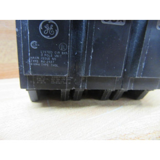 General Electric THQL330 Circuit Breaker 30A 3 Pole GE - Used