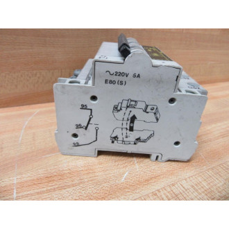 AEG E83S-U20A 20A Circuit Breaker Elfa-E83S-U20A W E80(S) - Used