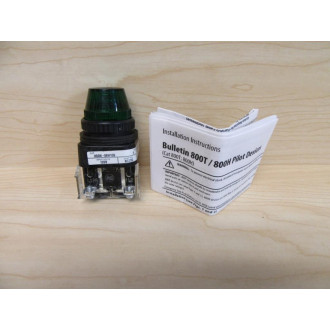 Allen Bradley 800H-QRH10G Pilot Light - New No Box