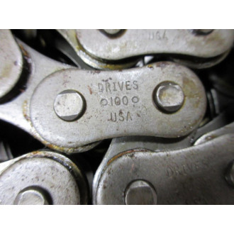 Timken 100-2 RIV Drives Roller Chain 100 10' Length