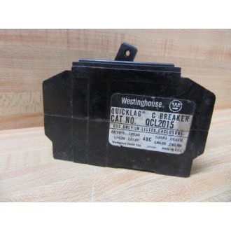 Westinghouse QCL2015 Circuit Breaker 15A 2 Pole (Pack of 3) - Used