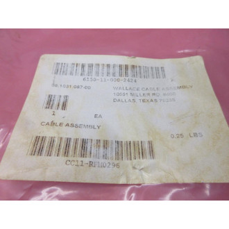 Wallace 57219 66.1031.067-00 Cable Assembly 66.1031.067-00