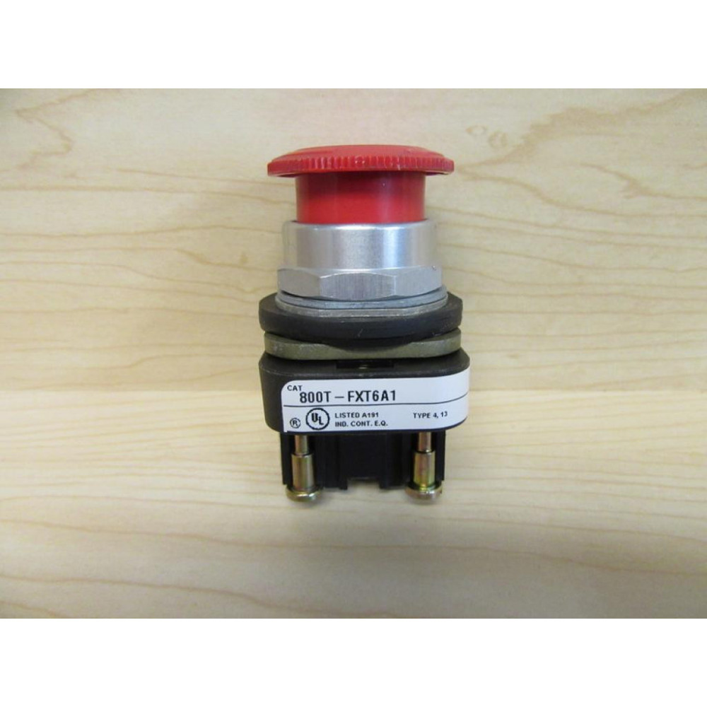 Allen Bradley 800T-FXT6A1 Red Button - Used