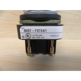 Allen Bradley 800T-FXT6A1 PushPull Button - Used