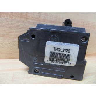 General Electric THQL2120 Circuit Breaker 20A 2 Pole GE - Used