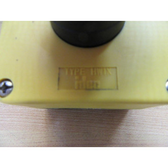 IDEC HW1X-BV420-R Emergency Stop Enclosure - Used