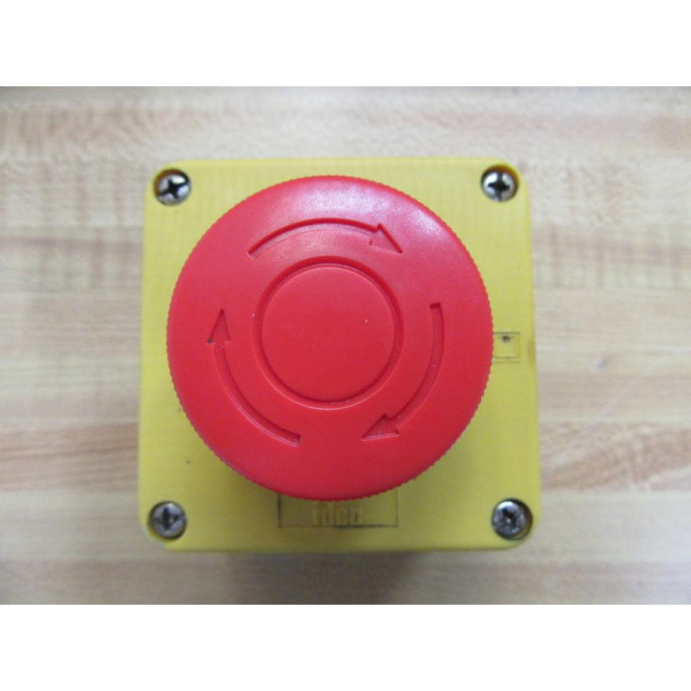 IDEC HW1X-BV420-R Emergency Stop Enclosure - Used