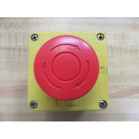 IDEC HW1X-BV420-R Emergency Stop Enclosure - Used