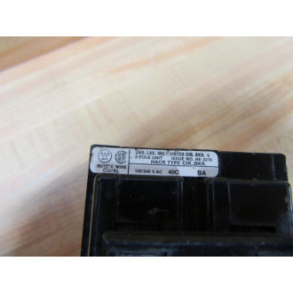 Westinghouse BA240 Circuit Breaker 40A 2 Pole - New No Box