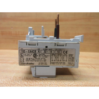Allen Bradley 193-EA4CB Overload Relay 193EA4CB - Used