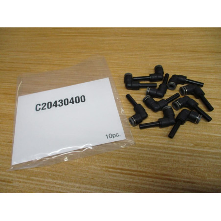 Norgren C20430400 Push-To-Connect Elbow (Pack of 10)