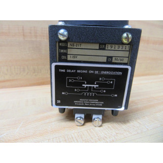 Agastat 307B203 Time Delay Relay NE-21T WO Hardware