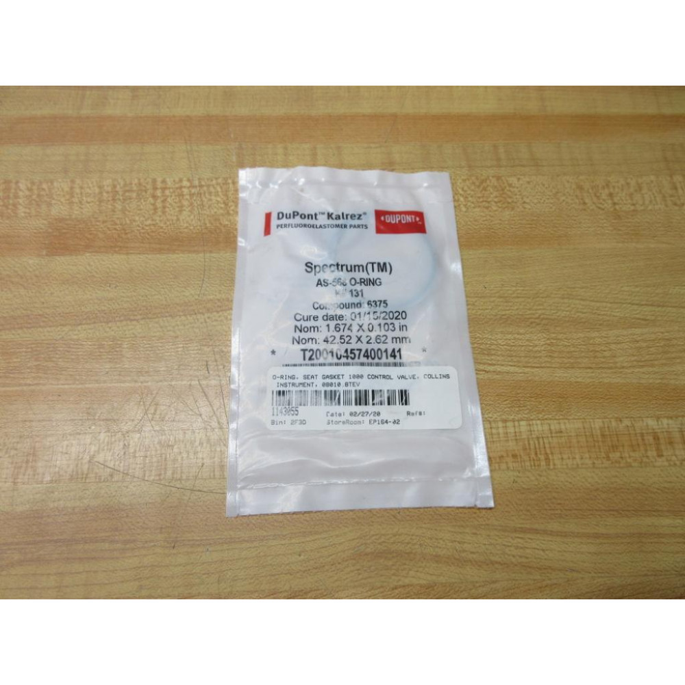 Spectrum AS-568-131 TM O-Ring AS-568 (Pack of 9)