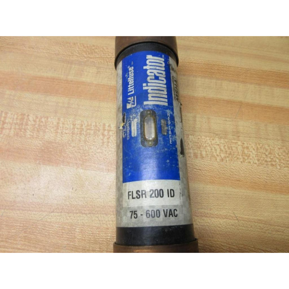 Littelfuse FLSR 200 ID Indicator Fuse Cross Ref 4YZY2 - Used