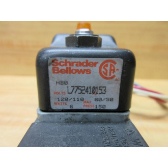 Shrader Bellows L7752410153 Solenoid Valve - Used