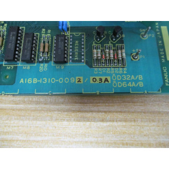 Fanuc A16B-1310-0092 Circuit Board A16B13100092 A16B-1310-009203A - Used