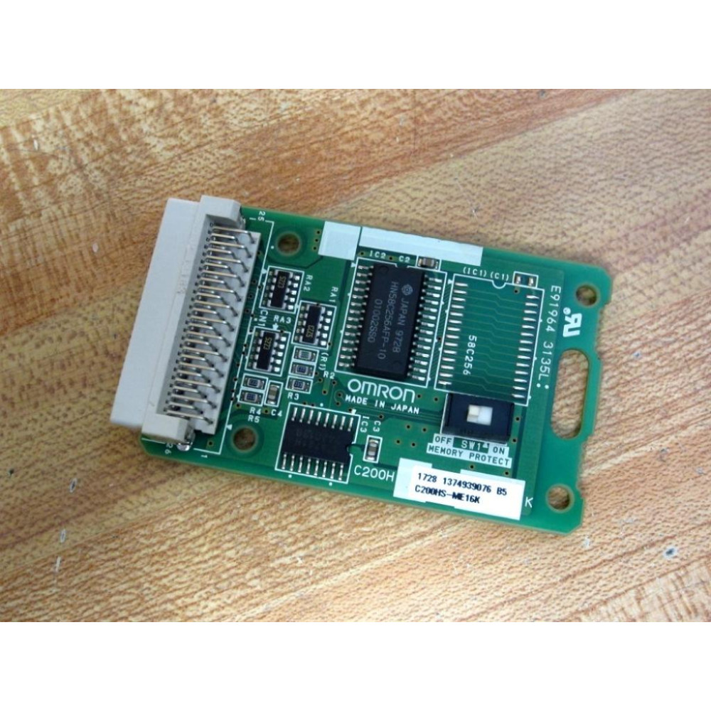 Omron C200HS-ME16K Memory Cassette Module C200HW-ME32K - Used